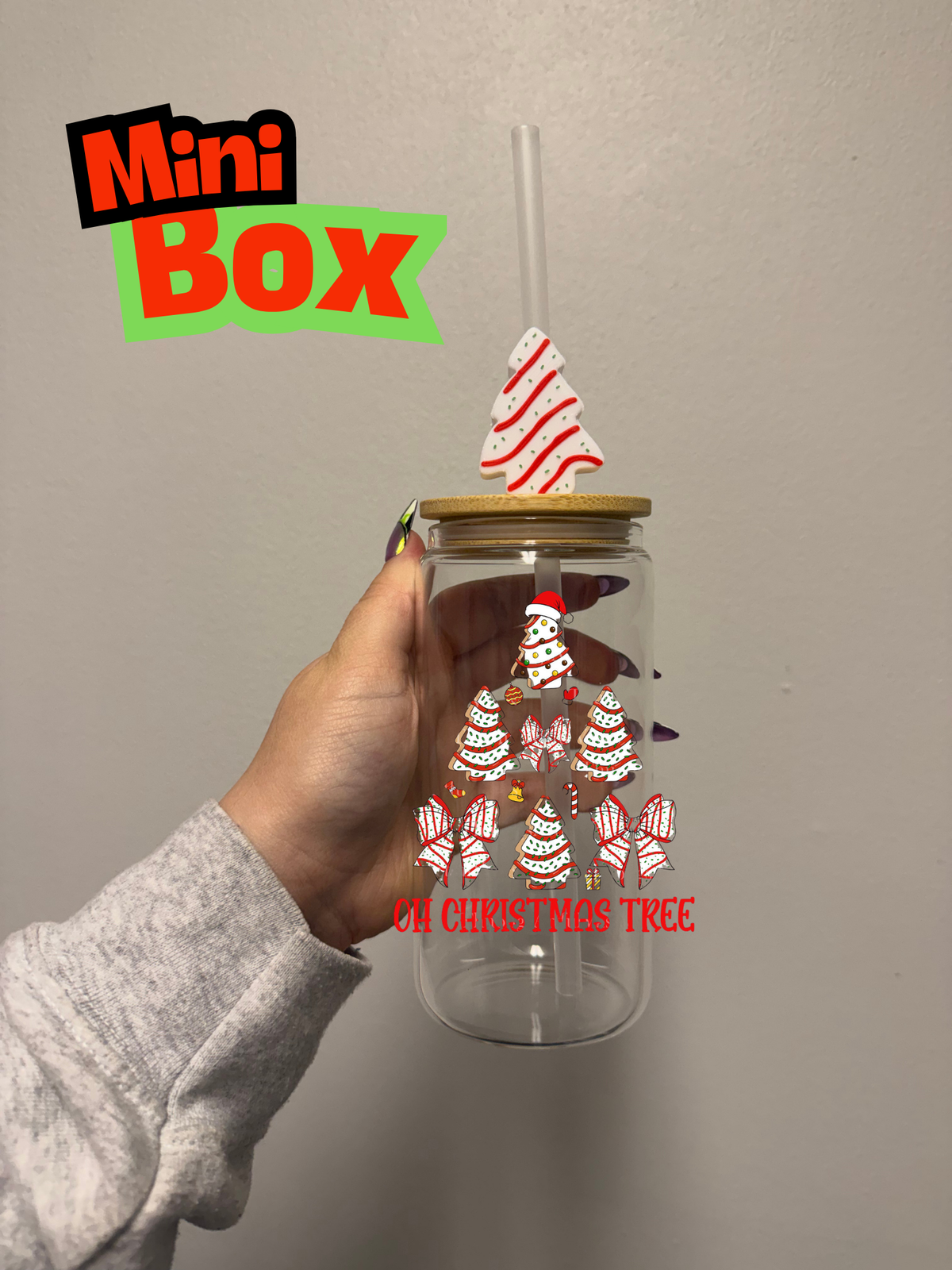 Christmas Cake Box