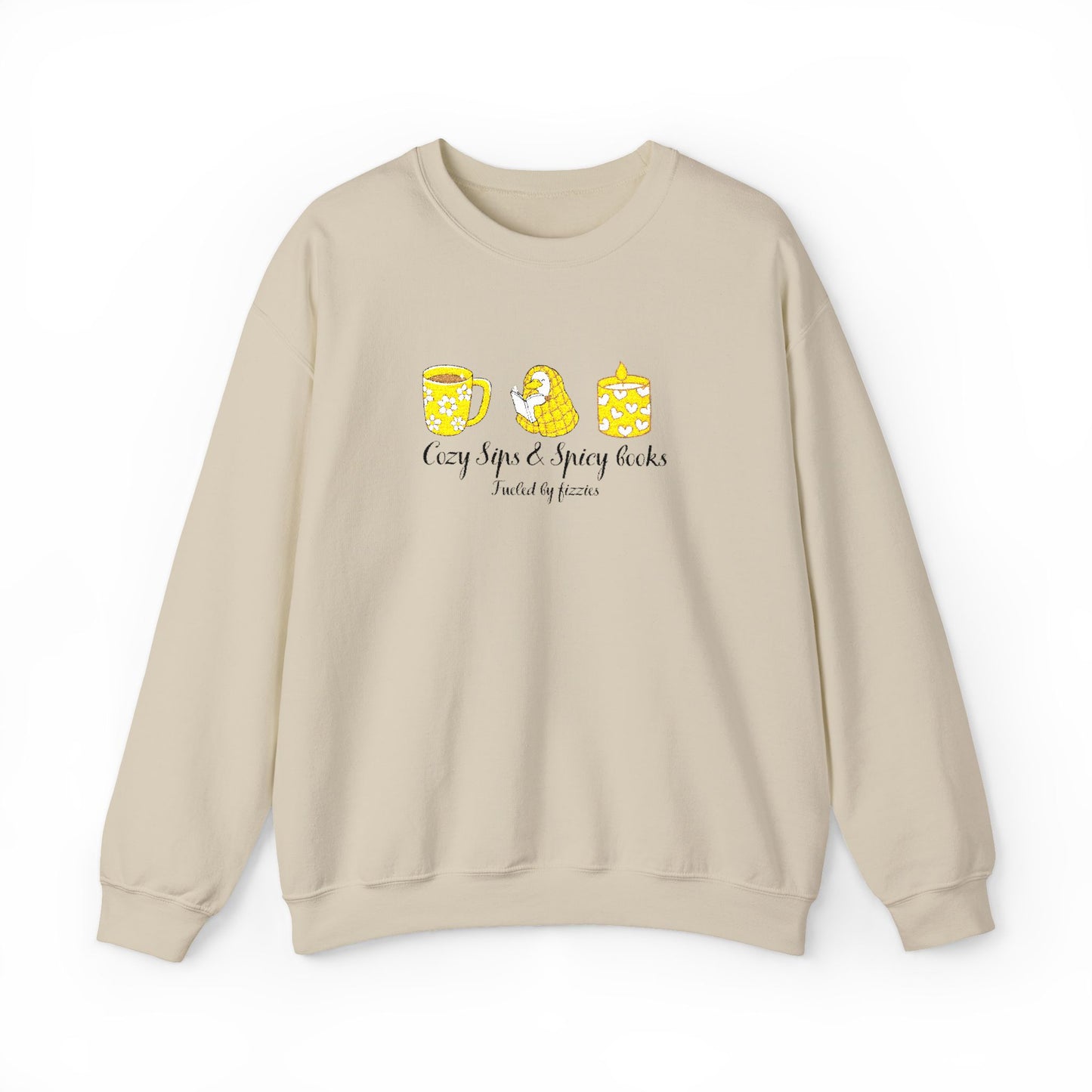 Cozy Sips Yellow Edition CrewNeck