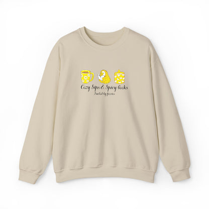 Cozy Sips Yellow Edition CrewNeck