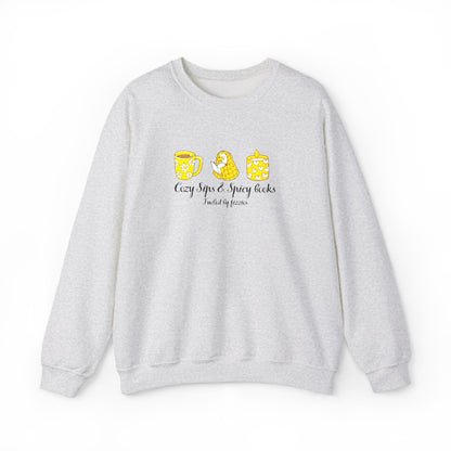 Cozy Sips Yellow Edition CrewNeck