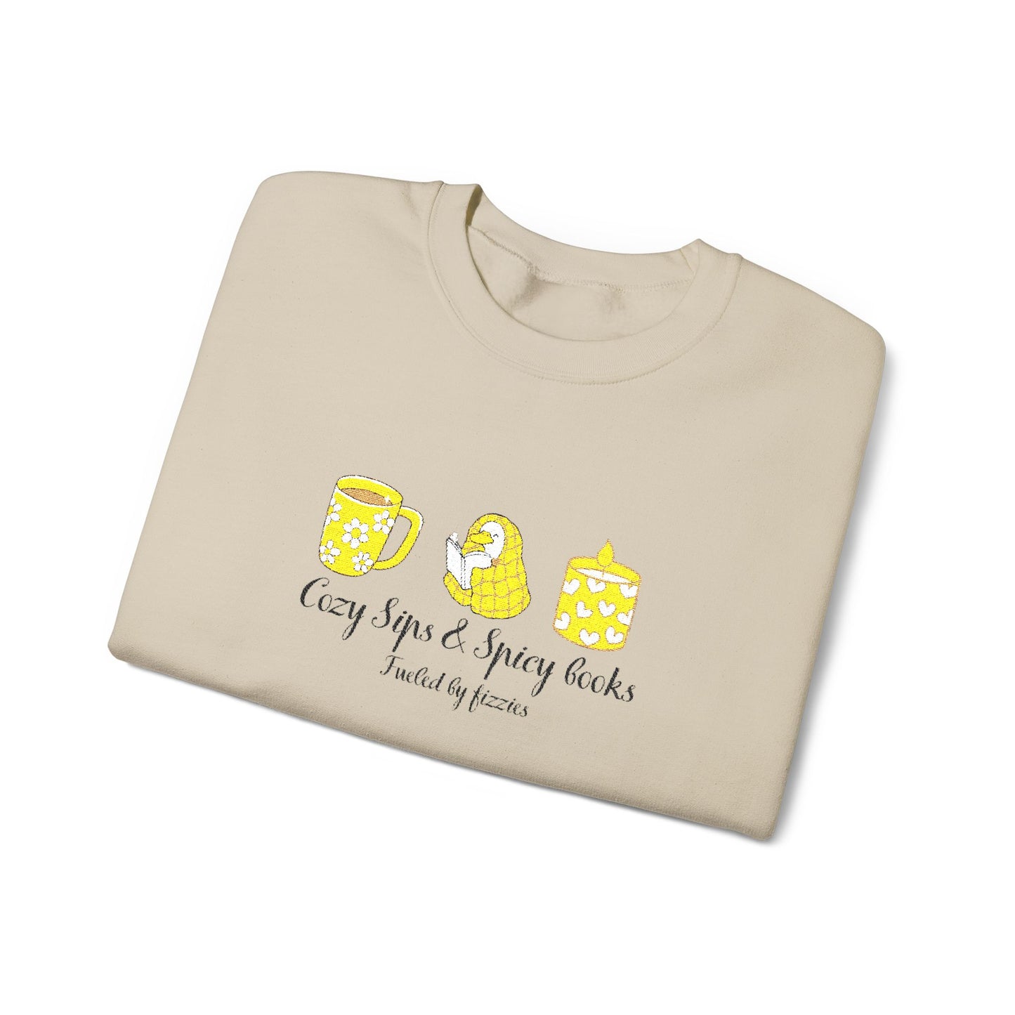 Cozy Sips Yellow Edition CrewNeck