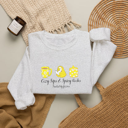 Cozy Sips Yellow Edition CrewNeck