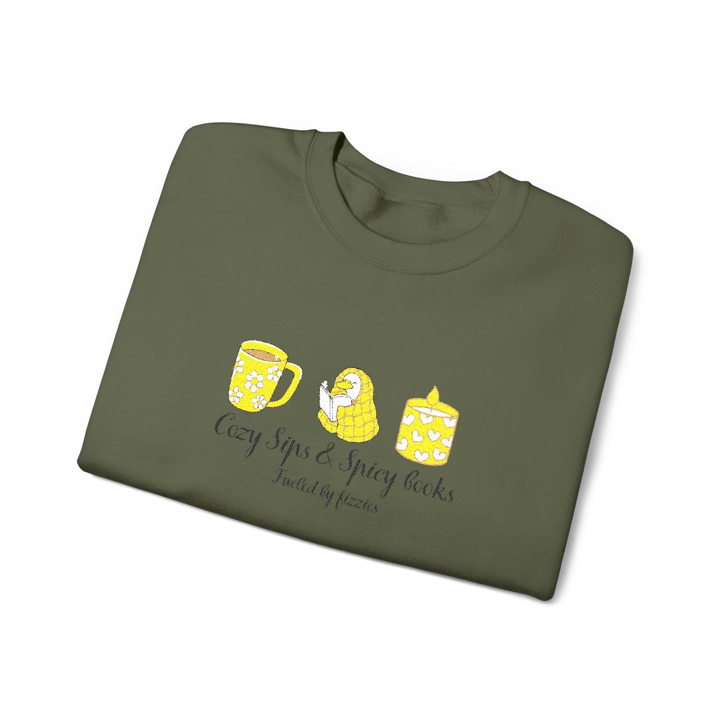 Cozy Sips Yellow Edition CrewNeck