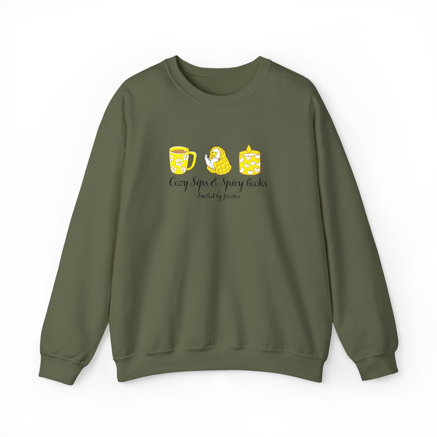 Cozy Sips Yellow Edition CrewNeck