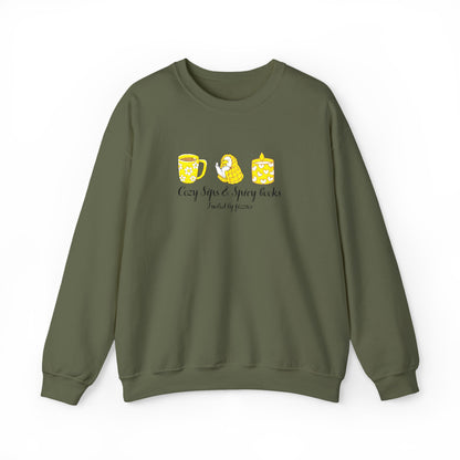 Cozy Sips Yellow Edition CrewNeck