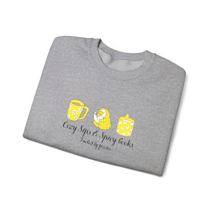 Cozy Sips Yellow Edition CrewNeck
