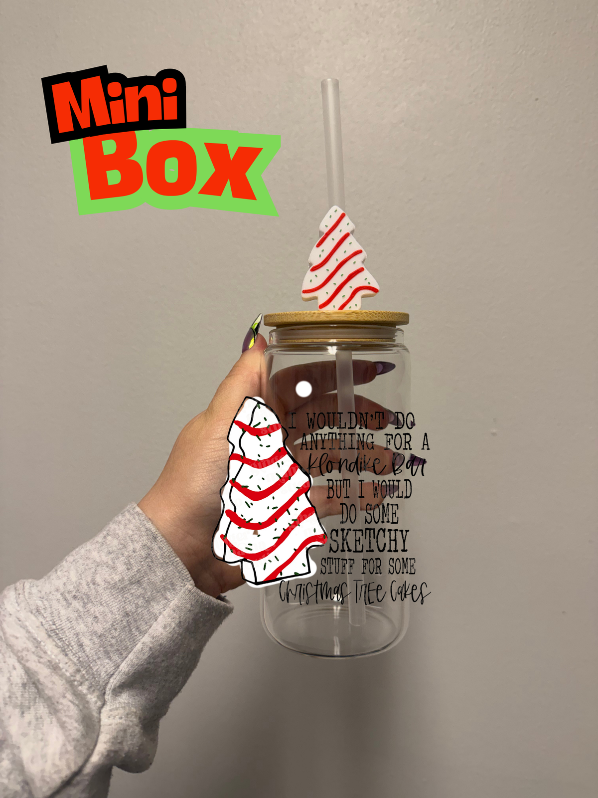 Christmas Cake Box