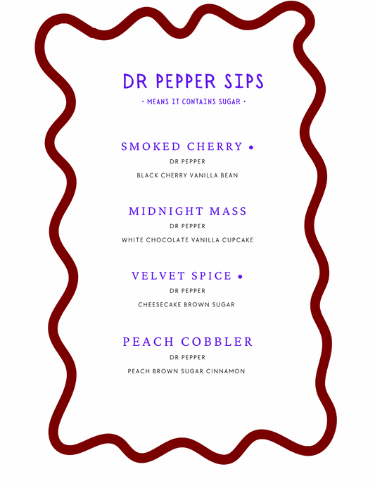 Dr Pepper Sips