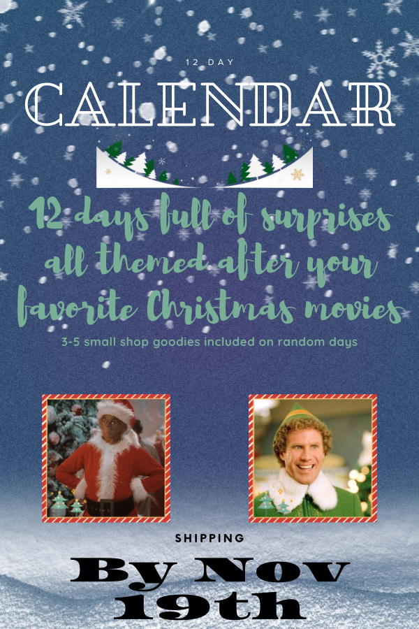 12 Day Christmas Calendar