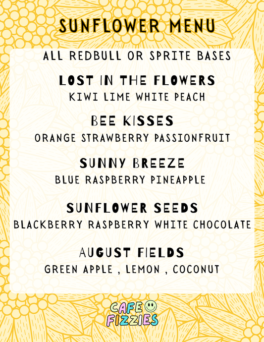 Sunflower Menu